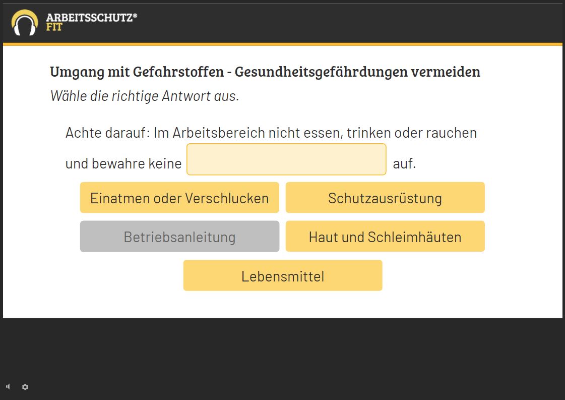 Online-Unterweisung ArbeitsschutzFit® - Linzenzpaket für 100 Mitarbeitende
