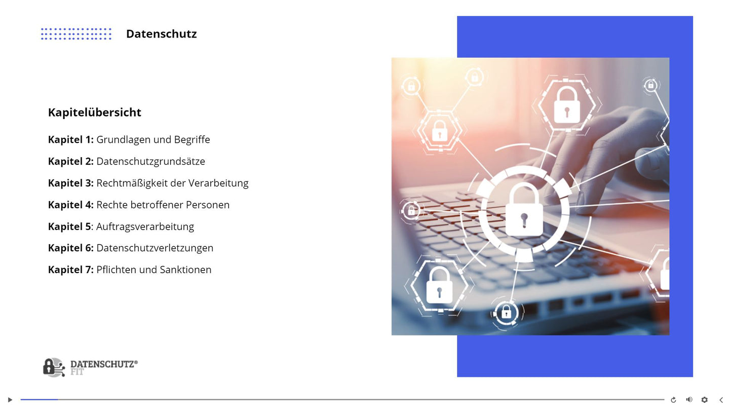 Online Unterweisung DatenschutzFit® - Datenpannen vorbeugen