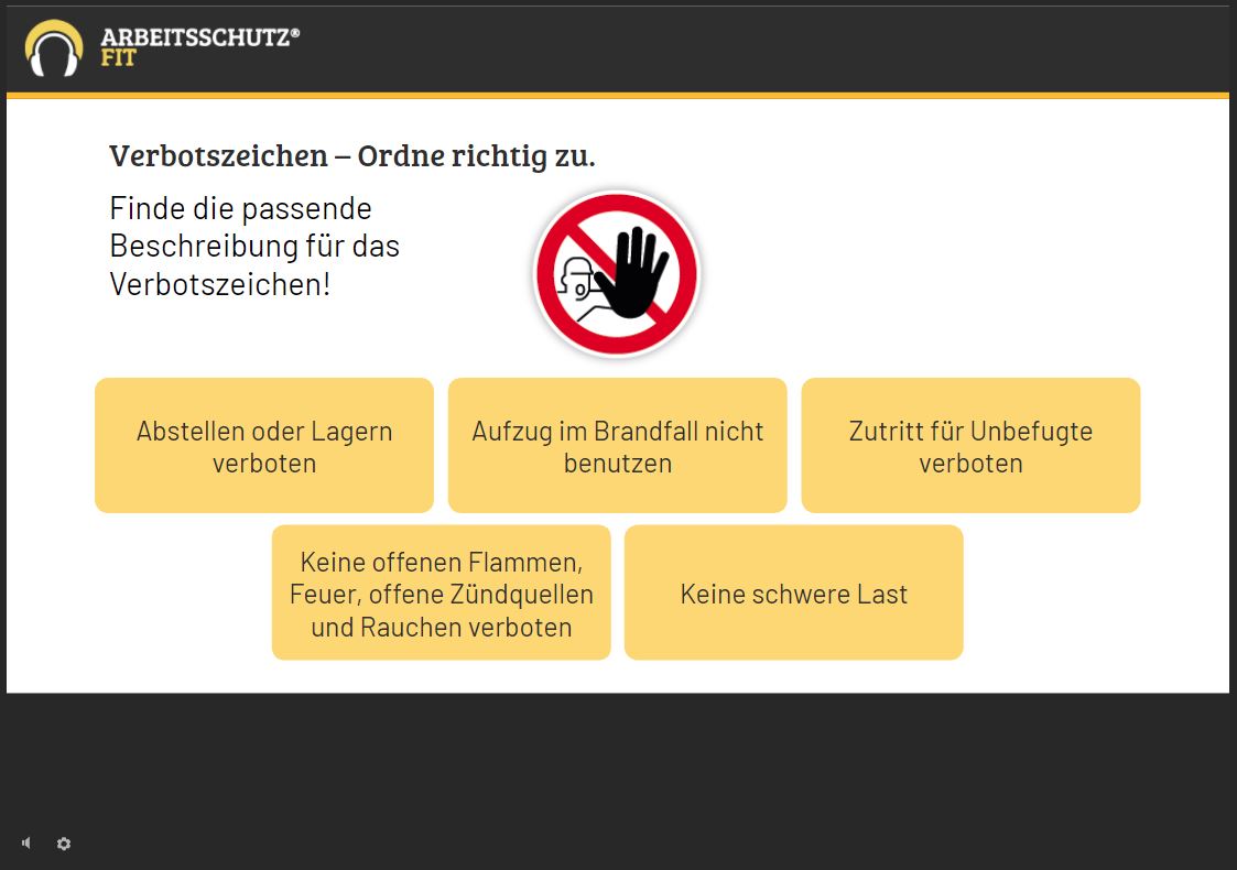 Online-Unterweisung ArbeitsschutzFit® - Linzenzpaket für 50 Mitarbeitende