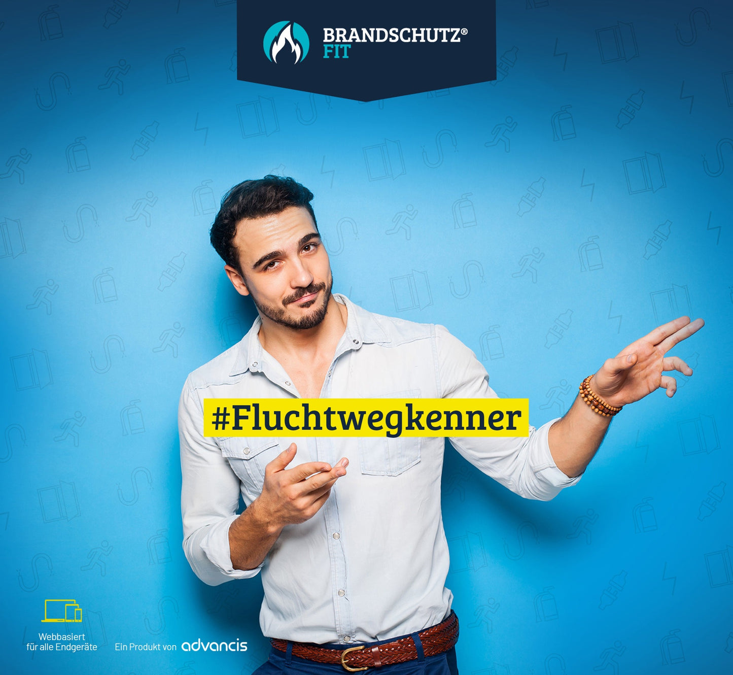 Online Unterweisung BrandschutzFit® - Verhalten im Brandfall